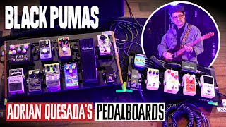 Black Pumas Pedalboard for Adrian Quesada