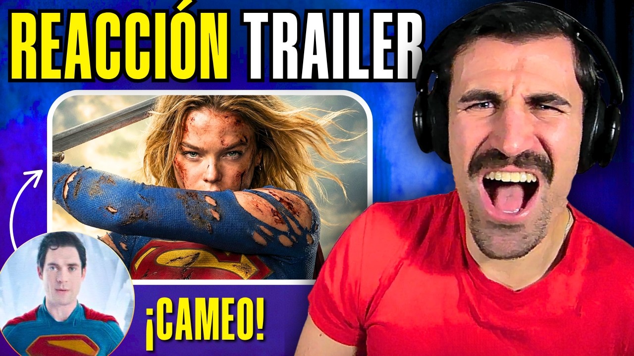 ¡ESTO ES IMPRESIONANTE!😨 Reacción tráiler SUPERGIRL con Krypto, Lobo de Jason Momoa (TOP) y Superman