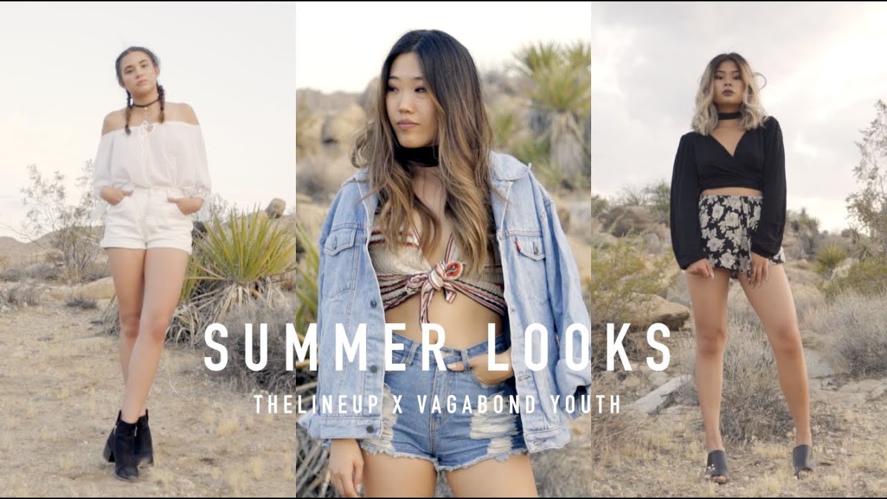 Summer Looks ft. Vagabond Youth lookbook template