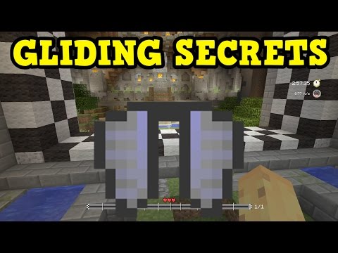 Minecraft ELYTRA SECRETS - FASTEST FLYING GUIDE
