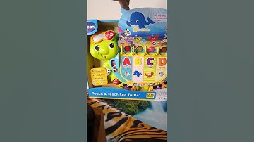 Touch and learn sea turtle #vtech #interactivelearning #satisfying #youtube
