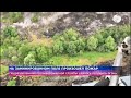 Пожар на заминированном поле в Ходжавенде