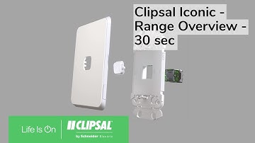 Clipsal Iconic - Range Overview - 30 sec