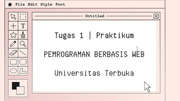 TUGAS 1 PRAKTIKUM | Pemrograman Berbasis Web | Universitas Terbuka
