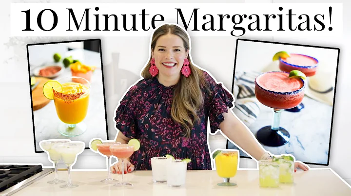 5 Easy Margarita Recipes - Make these at home in j...