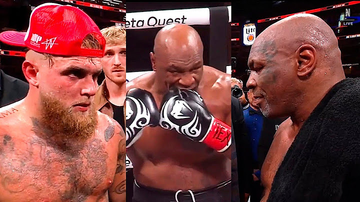 Mike Tyson & Jake Paul Post Fight Interview  @Netflix
