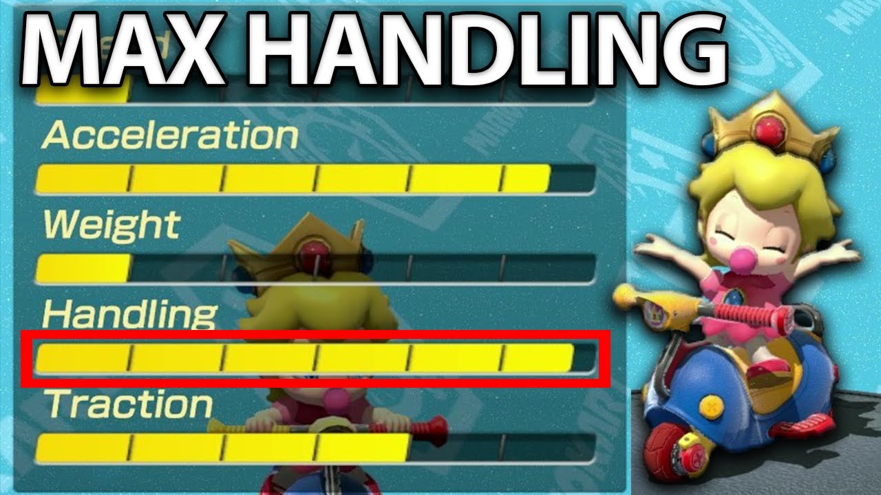 Can I Win With Max Handling in 200cc? | Mario Kart 8 Deluxe - YouTube