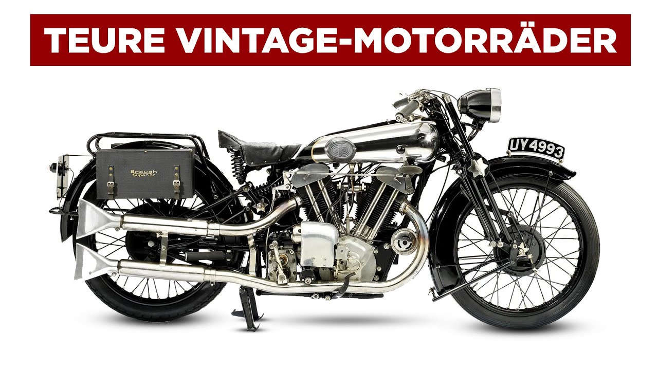 Die teuersten Oldtimer-Motorräder aller Zeiten