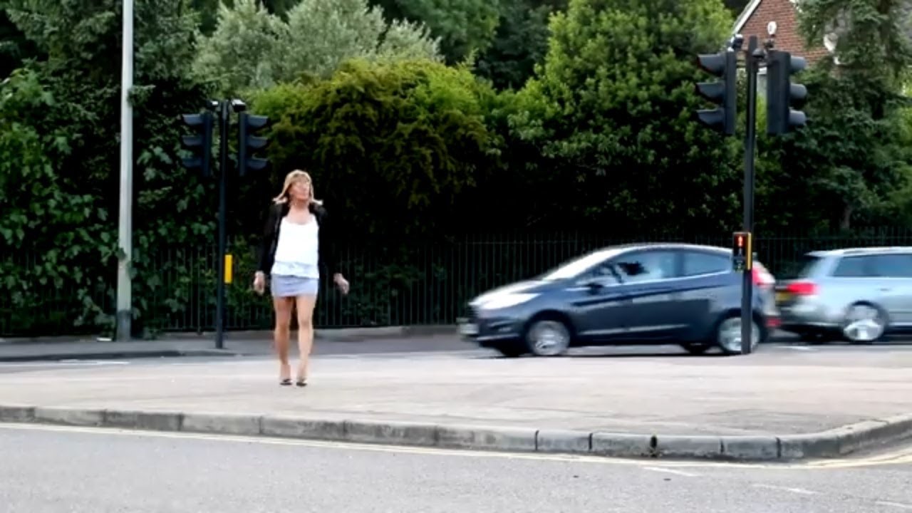 Road Crossings in Miniskirts and Stilettos