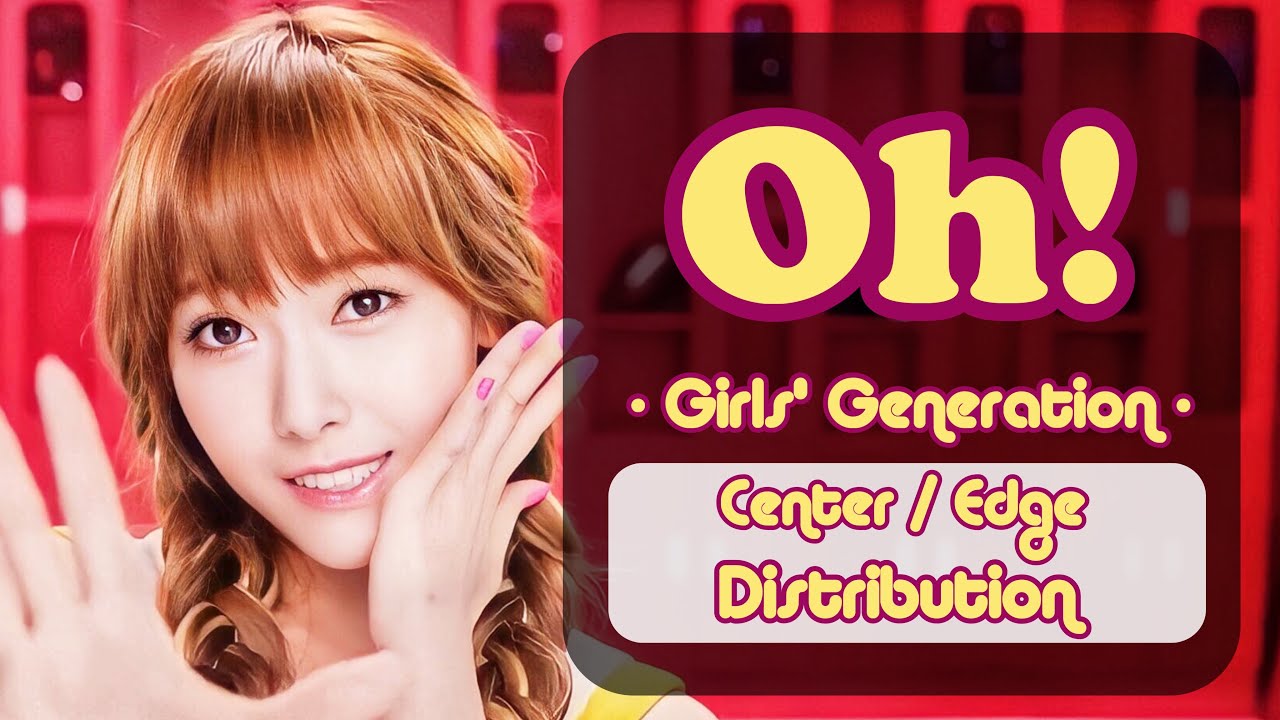 Oh! – Girls’ Generation | Center/Edge Distribution (Read the Comment SunTiffSeoYoon’s case)