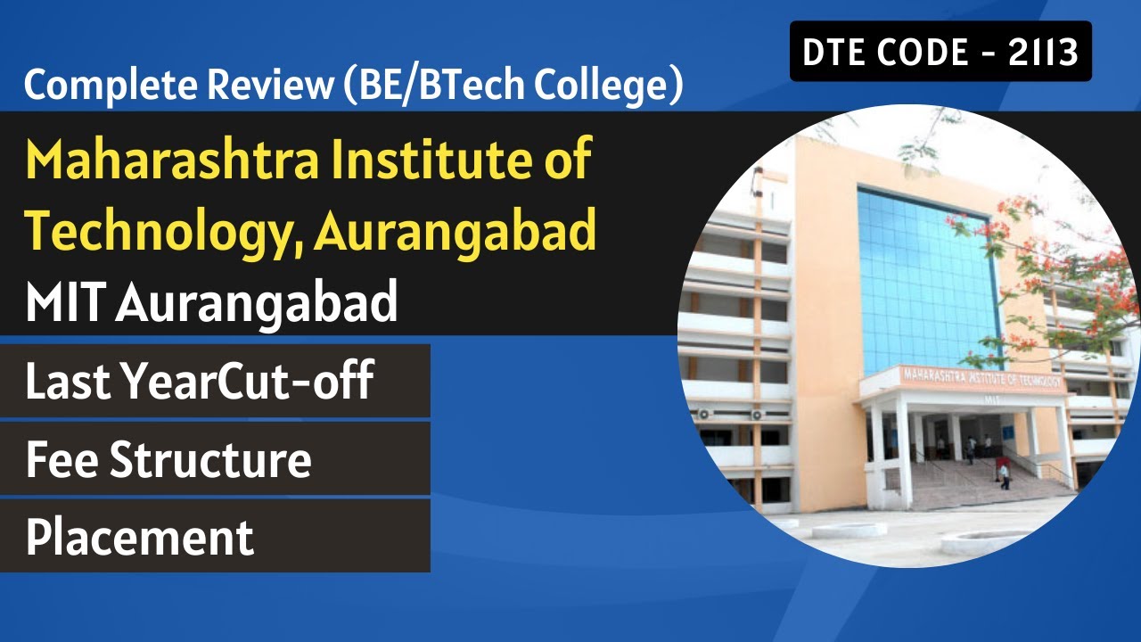 MIT Aurangabad (Review) YouTube