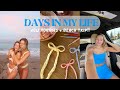 Vlog roadtrip to the beach crochet night  healthy hair routine