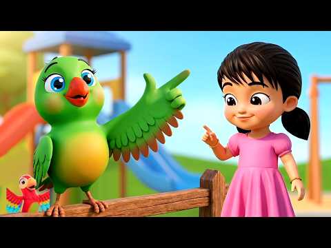 Mitthu the Parrot Song, Mitthu Mitthu, Popular Hindi Rhymes For Kids