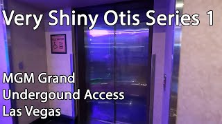 Otis Series 1 Hydraulic Elevator (Underground/Monorail Access) at the MGM Grand in Las Vegas
