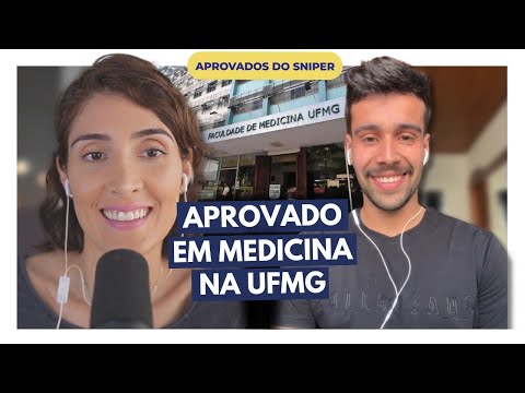 Passou Rápido Em Medicina Na UFMG com Estratégia 🎯e Equilíbrio ☺️ | Antônio Ávila