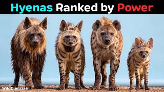 All 4 Hyena Species Ranked by How Powerful They Are