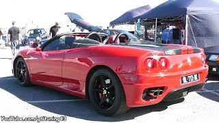 Last year, i saw this ferrari 360 spider on display during the cap
d'agde motor festival. one has a 6-speed f1 electrohydraulic
transmission with red ...