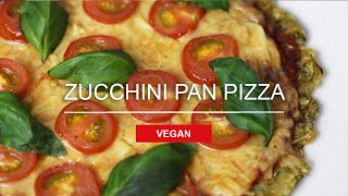 Vegan Pan-Fried Zucchini Pizza