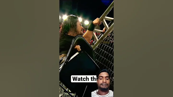 Roman Reigns’ chair flip 🪑 #Short #wwefan