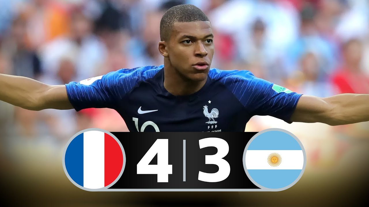 🇦🇷⚽ Аргентина 4:3 Франция 🇫🇷 – Битва титанов! Месси vs Мбаппе 🔥 | ЧМ 2018
