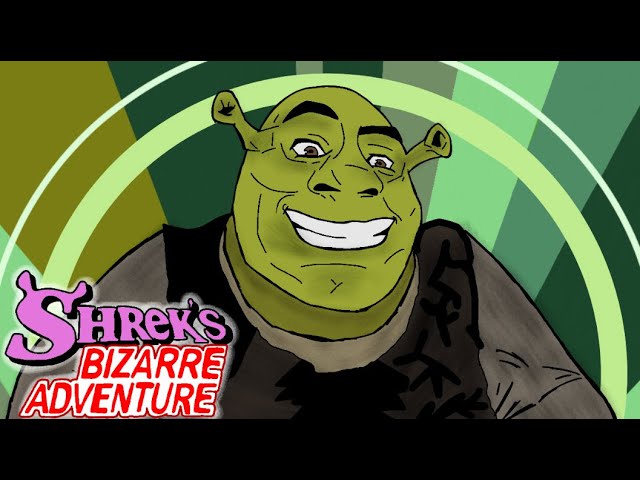Shrek's bizarre adventure Op『BLOODY SHREK』( jojo part 2 op Bloody Stream paint parody )