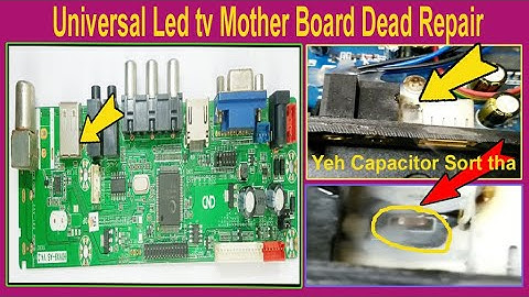 Universal Lcd/Led Motherboard dead repair (T56U11.2)