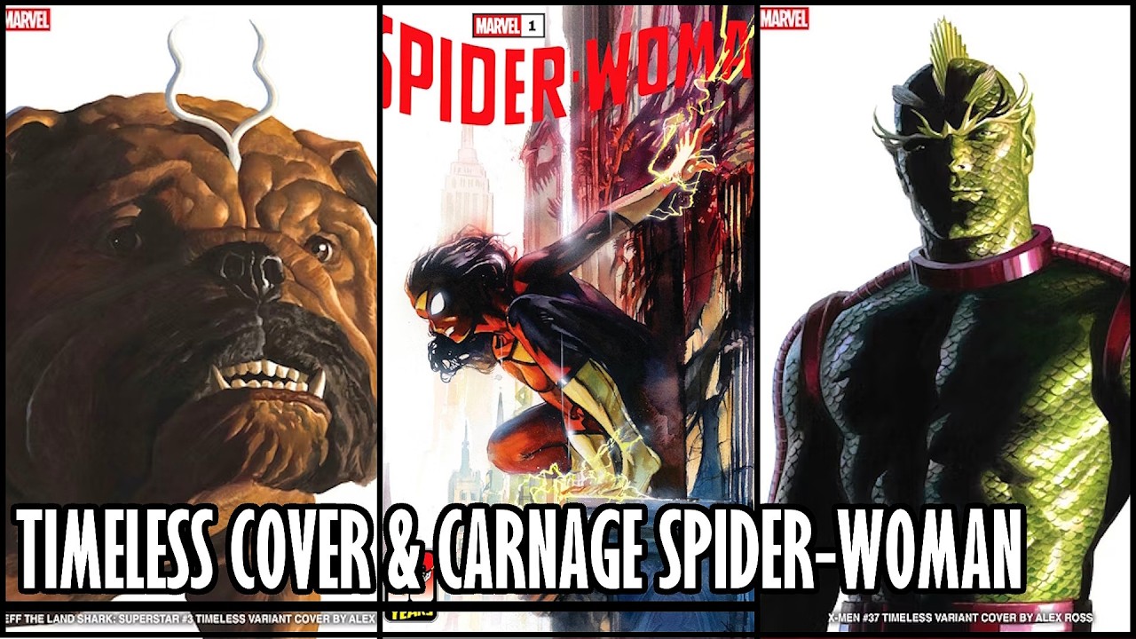 Alex Ross liefert Timeless-Nachschub & Carnage übernimmt Spider-Woman in kommender Heftreihe!