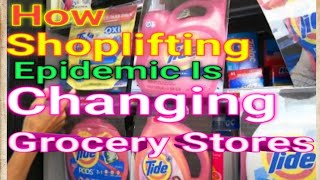 How Shoplifting Epidemic Is Changing Grocery Stores#epidemic#fyp #news #shoplifting#shoplifters#2022