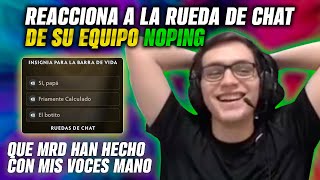 Matthew Reacciona A La Rueda De Chat De Su Equipo Elbo Tito 