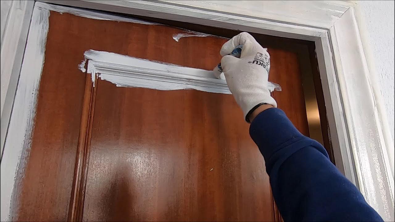 Como pintar una puerta