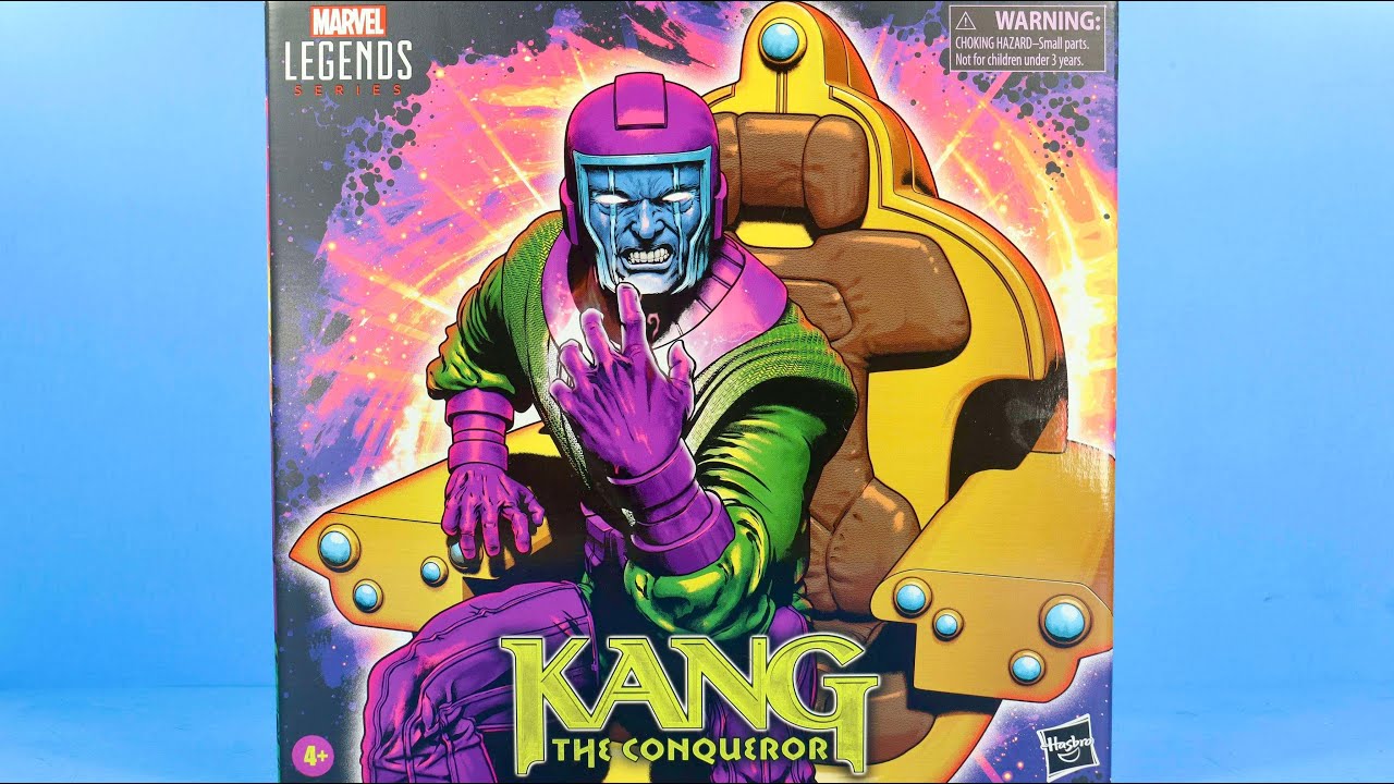 Figurine Hasbro Marvel Legends Series – Kang Le Conquérant – Édition 2024, Neuve Sous Blister