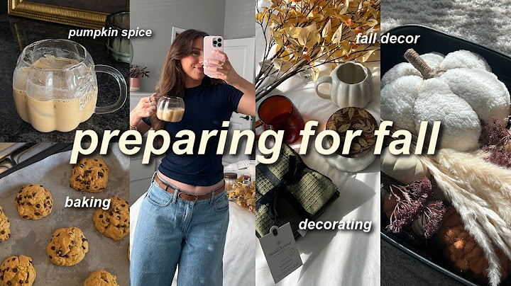 FALL VLOG 🍂 fall decor shopping, pumpkin spice, decorating for fall, + baking! (fall inspo 2024)