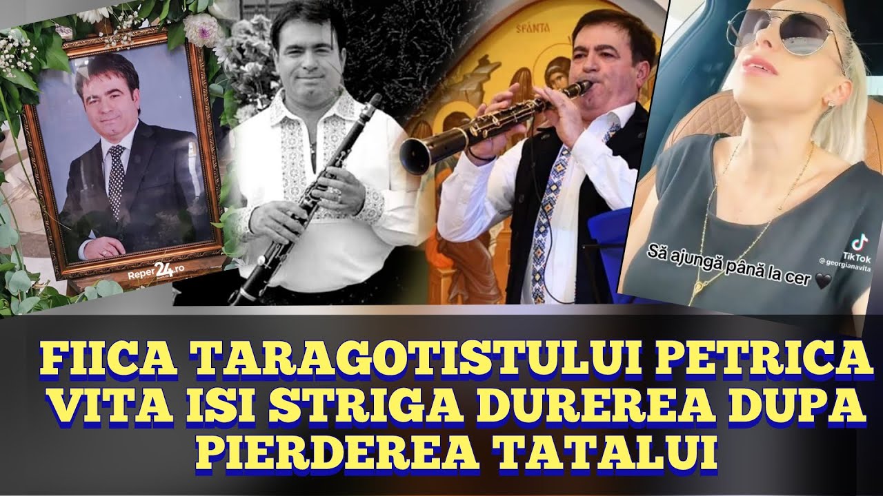 Fiica taragotistului Petrica Vita doina emotionanta dupa pierderea tatalui. Artistii in lacrimi