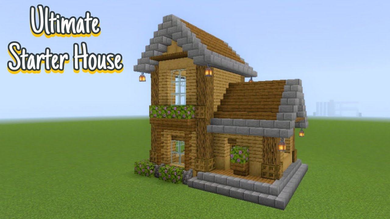 Minecraft Ultimate Starter House Tutorial || Royal Gaming - YouTube