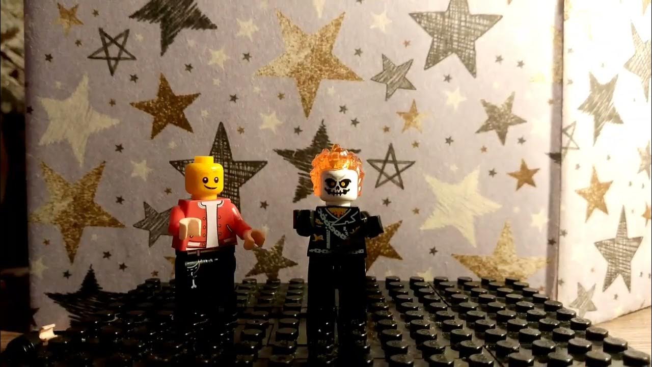 лего анимация лего призрачный гонщик - YouTube