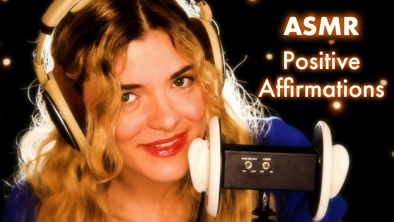 ASMR Positive Affirmations for Deep Relaxation 💤 Up-Close Personal Attention to Help You Sleep