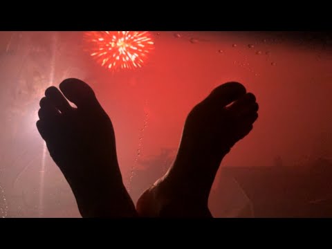 Feet & fireworks | ASMR