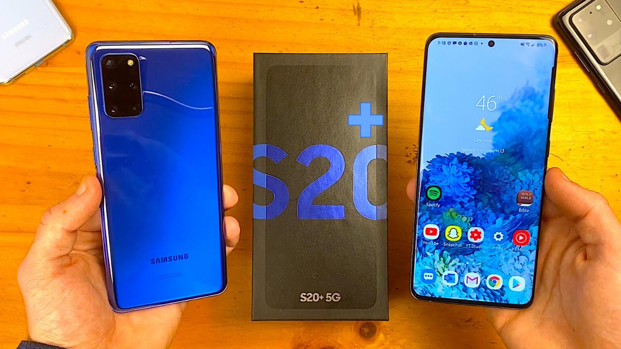 Samsung Galaxy S20 Plus 5G AURA RED | Unboxing, Setup and First