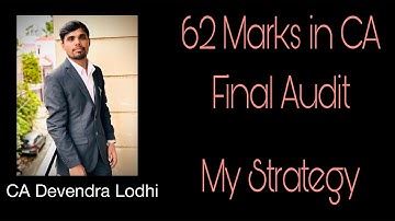 How to score exemption in CA Inter & CA Final Audit || by CA Devendra Lodhi