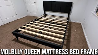 Molblly Queen Mattress Bed Frame