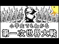 小学生でもわかる第一次世界大戦【西洋史第６弾】