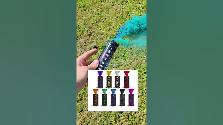 Enola Gaye Smoke Grenade #shorts