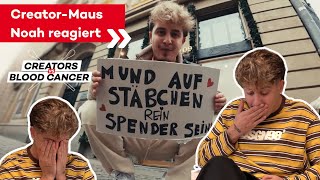 Noah Bibbles Reagiert Auf Creators Vs. Blood Cancer Dkms Deutschland