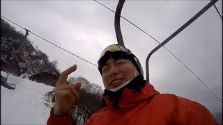 snowboard 冬のソナタ 20160305 奥伊吹