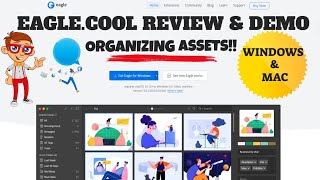 Eagle Cool Review And Demo | Organizing Design Assets For Windows And Mac screenshot 2