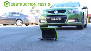 Quippin gr8 m8! - Destruction Videos iQuip iBeamie LED Worklight