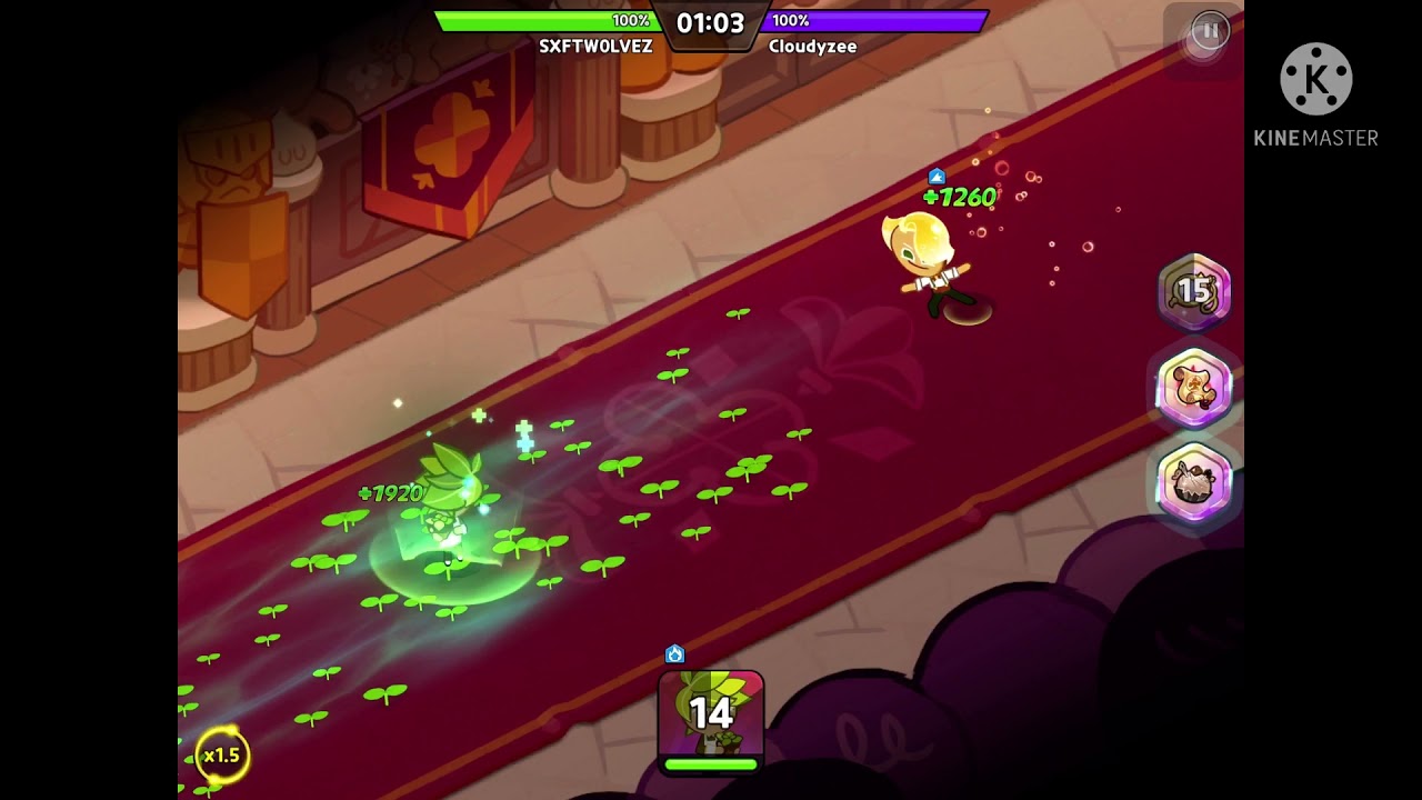 Herb x sparkling battle