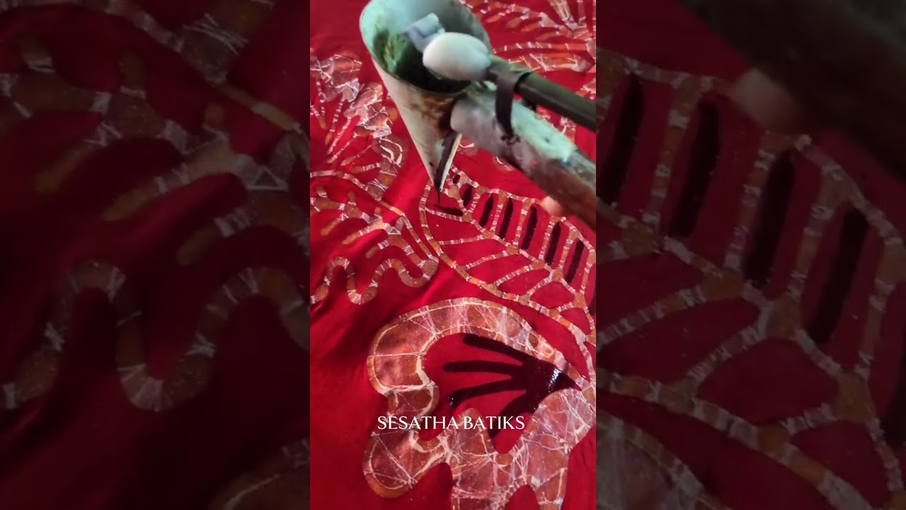 Freehand Designing with Hot Wax 😌🔥 