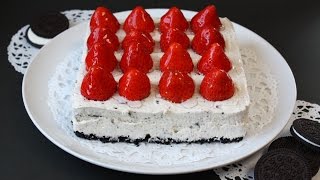 ストロベリーオレオチーズケーキ｜cook kafemaruさんのレシピ書き起こし