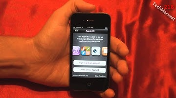 iPhone 4S: First Time Power Up & Setup